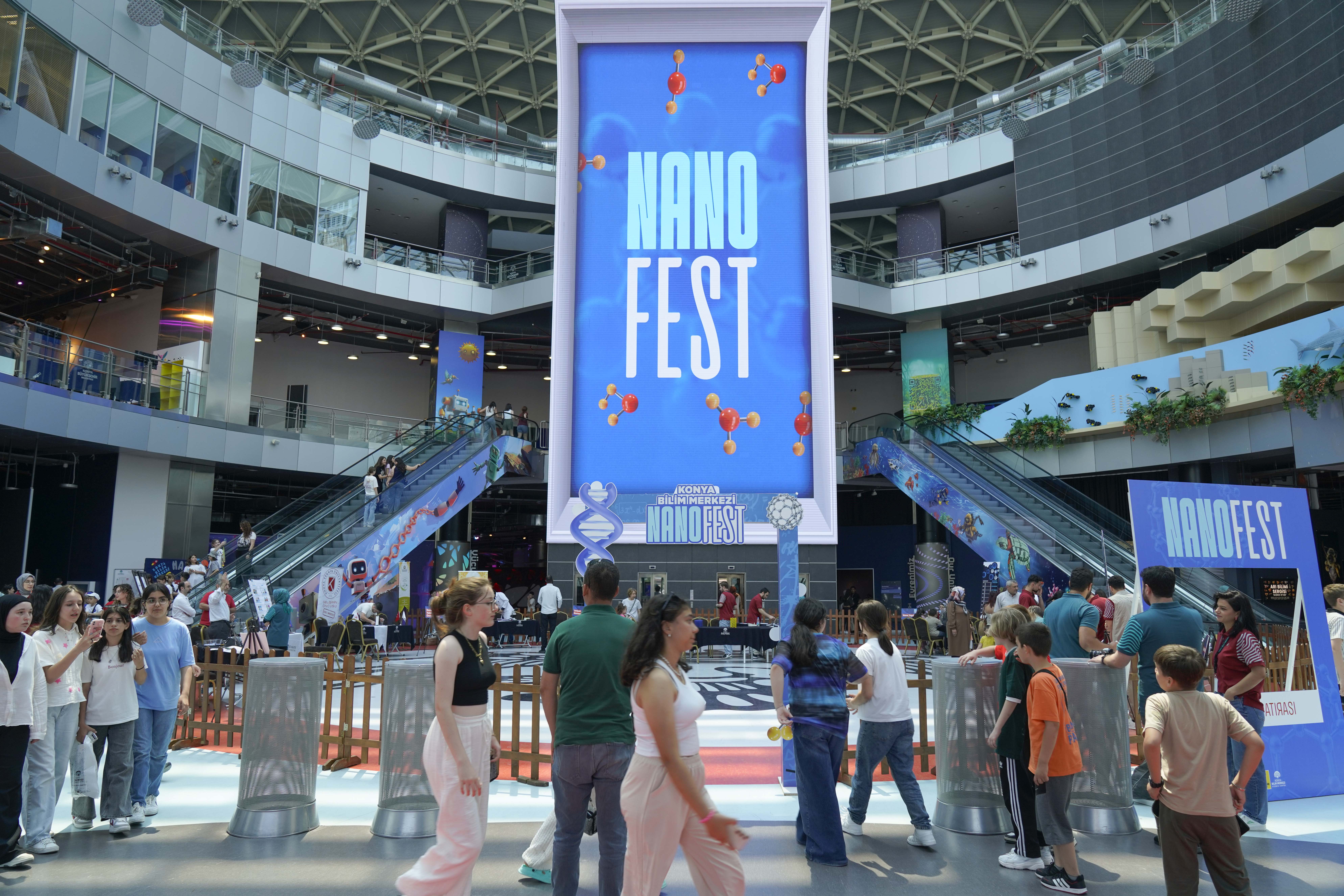 KTÜN Nanofest’te bilim meraklılarıyla buluştu