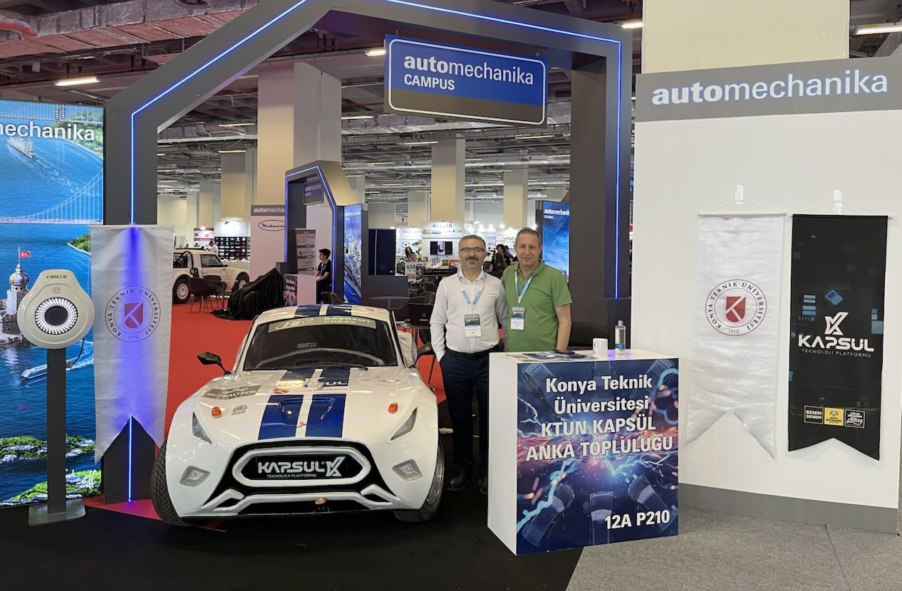 Konya Teknik Üniversitesi ‘Automechanika İstanbul 2025 Fuarı’ndaydı