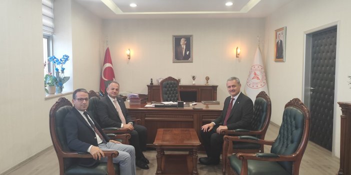 İl Sağlık Müdürü  Yavuz’a Hayırlı Olsun Ziyaretleri Sürüyor