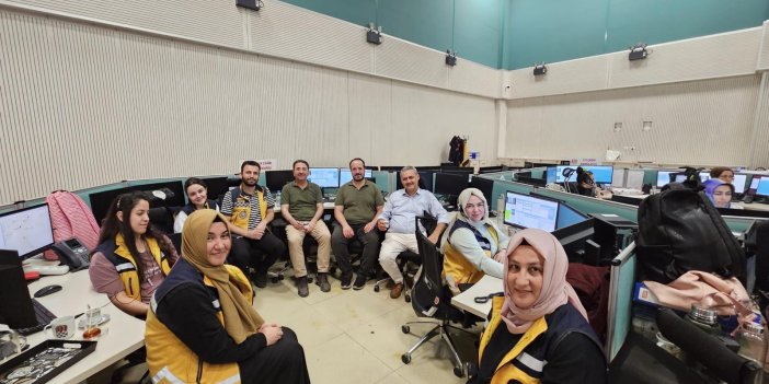 Konya İl Sağlık Müdürü Yavuz'dan 112 Komuta Kontrol Merkezi Ziyareti