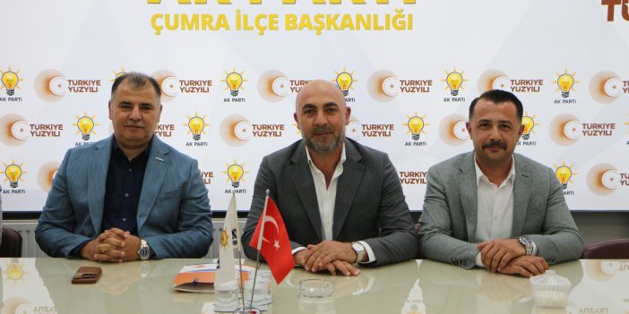 TÜGİK Konya Girişimci İş İnsanları Derneği'nden AK Parti'ye ziyaret