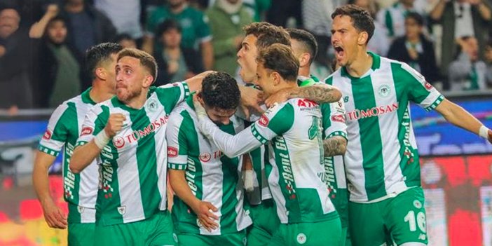 İstatistikler öyle diyor! Konyaspor Süper Lig'de ikinci oldu