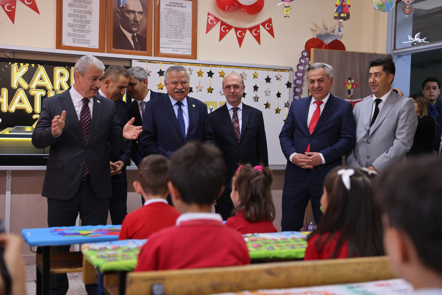 Selçuklu’da öğrenciler karne heyecanı yaşadı