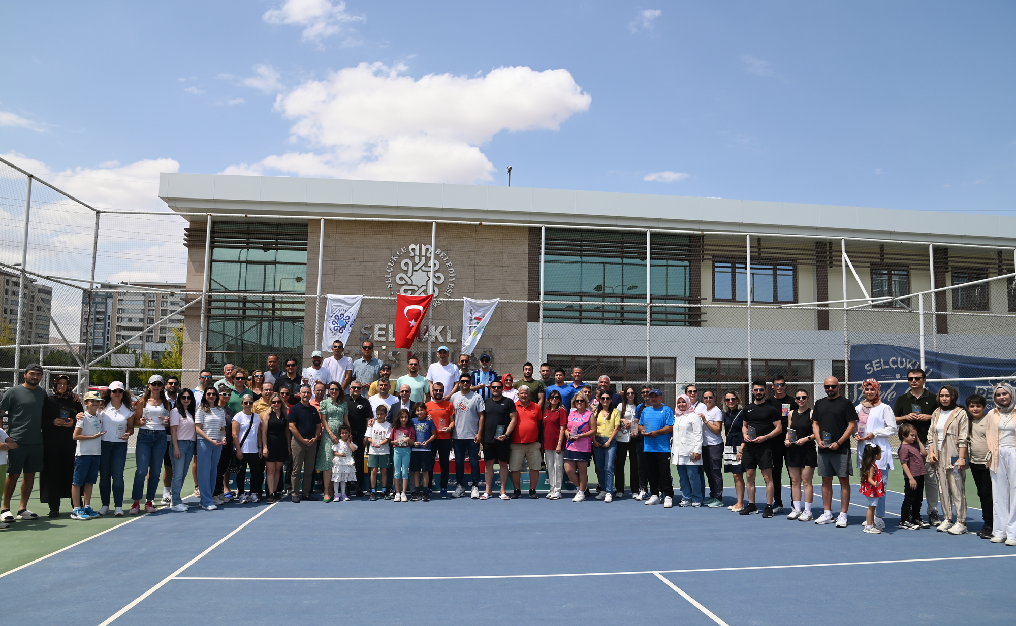 Selçuklu Belediyesi T200 Masters Tenis Turnuvası sona erdi