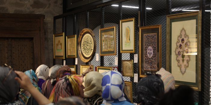 KOMEK’in geleneksel sanat sergisi açıldı