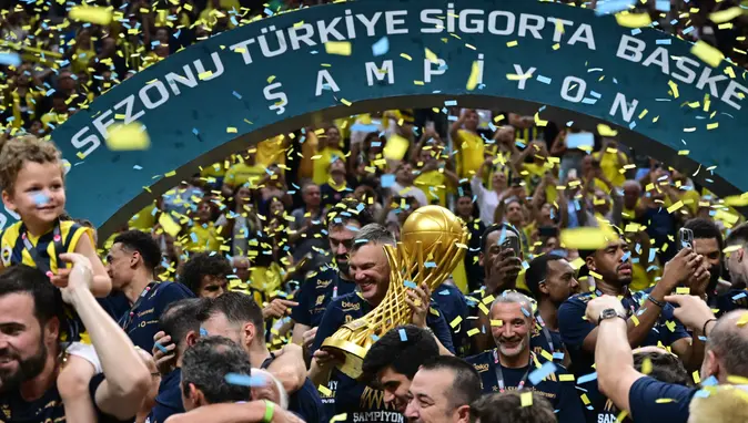 Basketbol Süper Ligi'nde şampiyon Fenerbahçe Beko