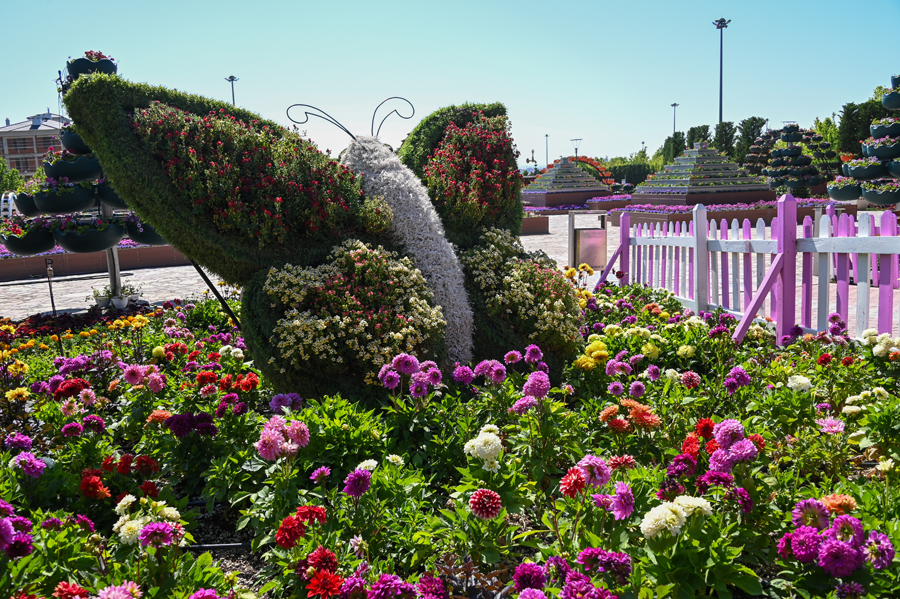 Turizmin gözdesi Selçuklu Çiçek Bahçesi ziyaretçilerini bekliyor