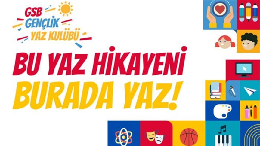 GSB Gençlik Yaz Kulübü Programı bu yıl da 81 ilde ücretsiz olarak hayata geçirilecek