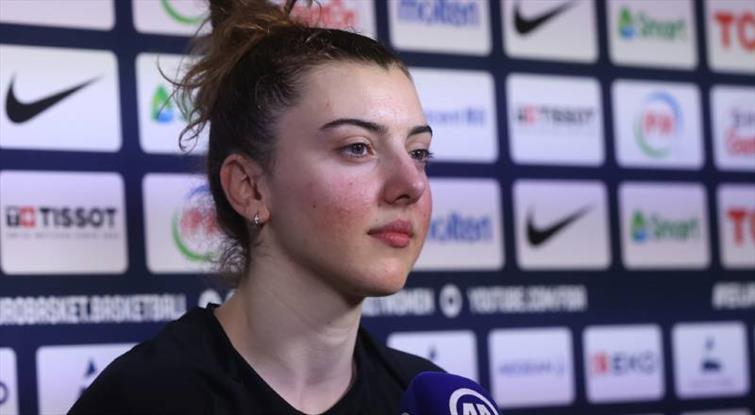 Milli basketbolcu Elif Bayram, Almanya maçını kazanmak istiyor