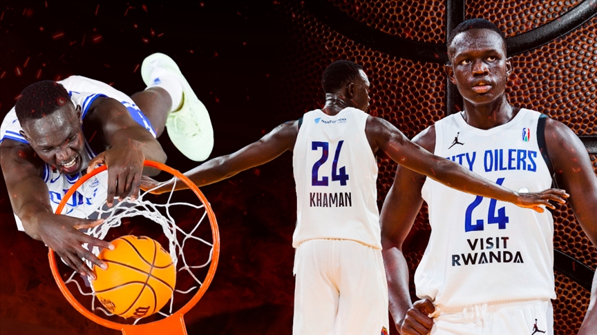 Mülteci kampından NBA'e: Khaman Maluach