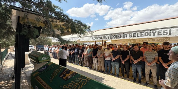 Konya'da vefat eden okul müdürü defnedildi