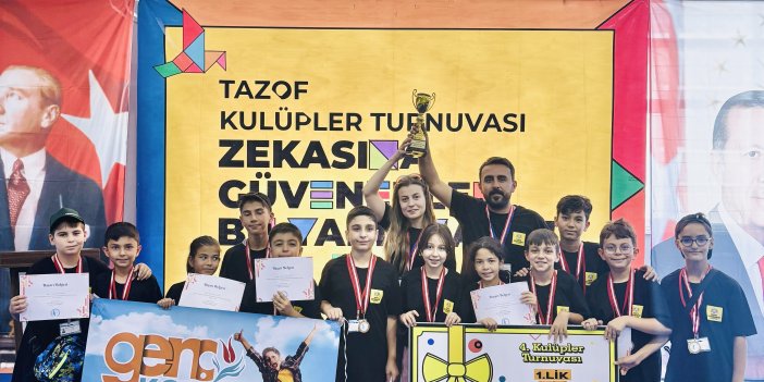 Genç komek öğrencileri 4. Tazof kulüpler turnuvası’nda türkiye şampiyonu oldu