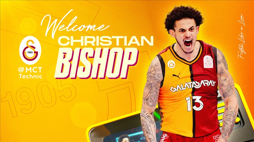 Galatasaray MCT Technic Erkek Basketbol Takımı, Christian Bishop'ı transfer etti