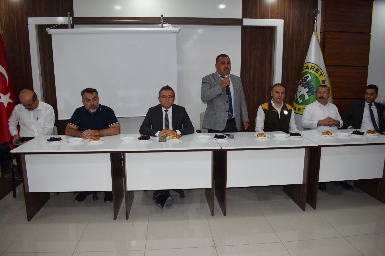 Karapınar Ticaret Borsası'nda 2025 yılı hububat hasat sezonunun açılışı gerçekleşti