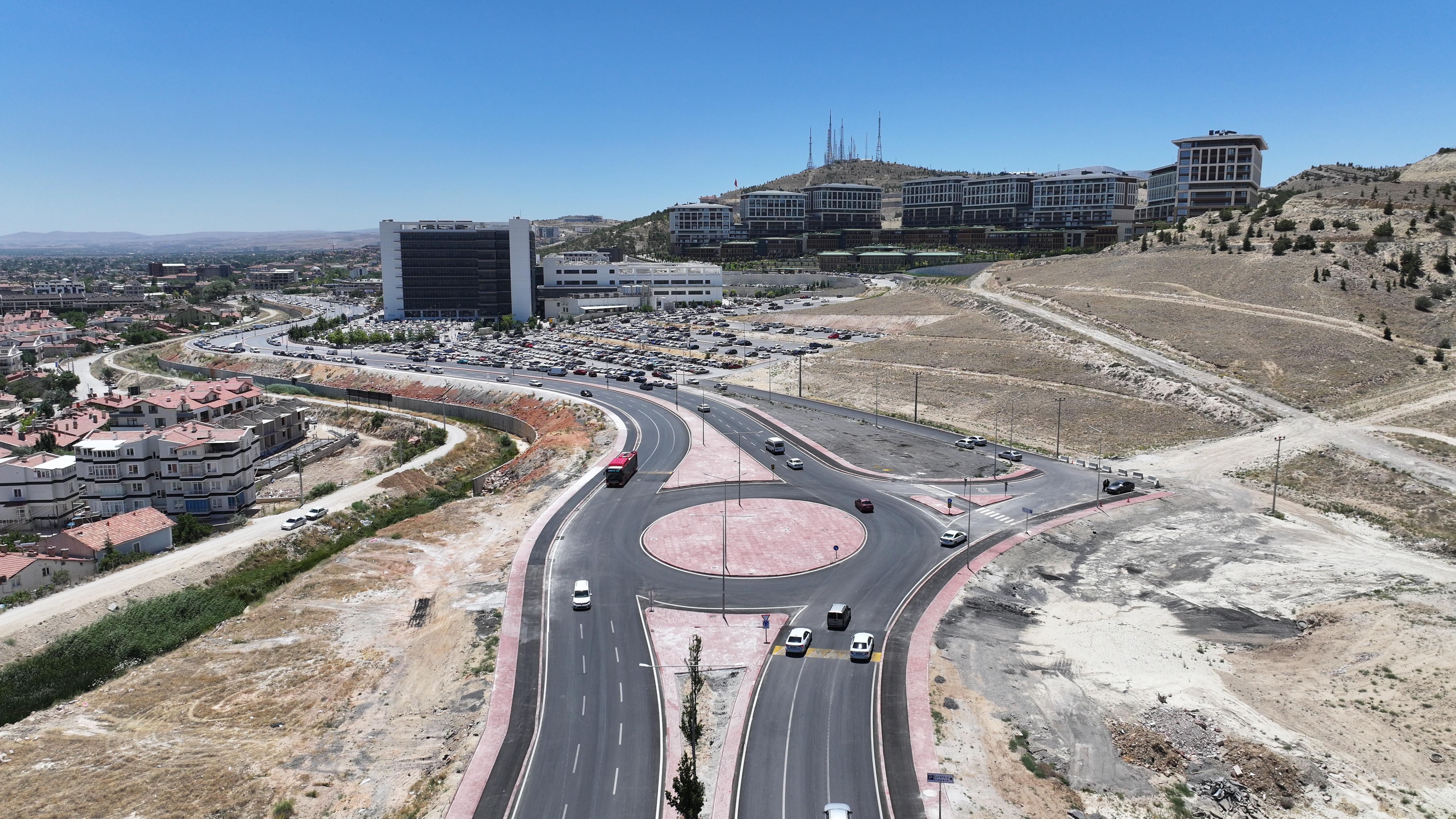 Konya Büyükşehir, Meram Tıp Fakültesi’nde otopark giriş çıkışlarını daha güvenli hale getirdi