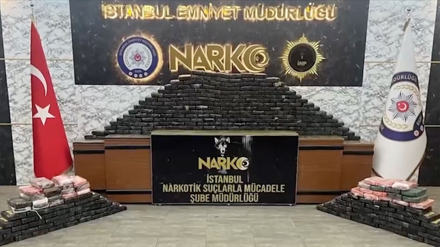 "Narkoçelik-20" operasyonunda 373 kilogram uyuşturucu ele geçirildi