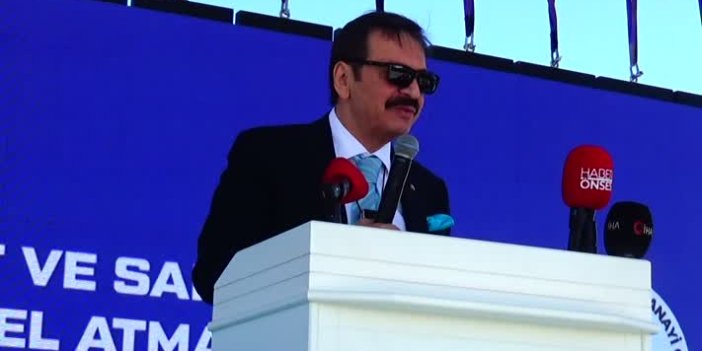 TOBB Başkanı Hisarcıklıoğlu, Konya'da hizmet binasının temel atma törenine katıldı