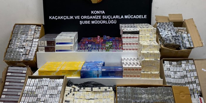 Konya Emniyetinden İki Başarılı Operasyon: Çok Sayıda Silah ve Kaçak Sigara Ele Geçirildi.