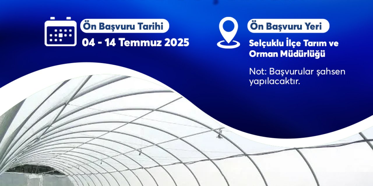 KOP Seracılık Yaygınlaşıyor Projesi’ne başvurular başladı