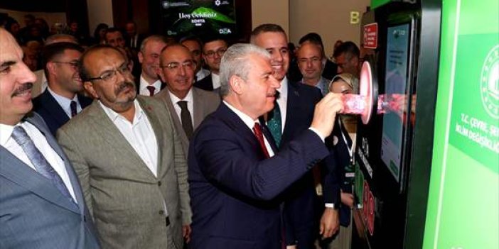 Konya'da tüm ilçelere depozito iade makinesi konulacak