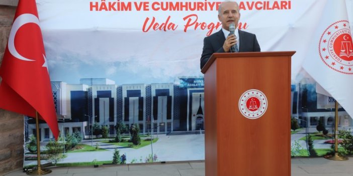 Görev yeri değişen hâkim ve savcılar için Konya’da veda programı
