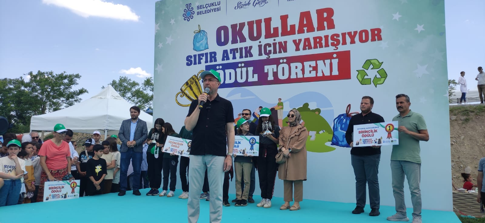 Selçuklu'da çevreci öğrenciler ödüllendirildi