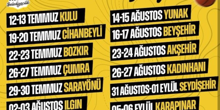 Başkan Altay duyurdu: Konya'da şenlik var