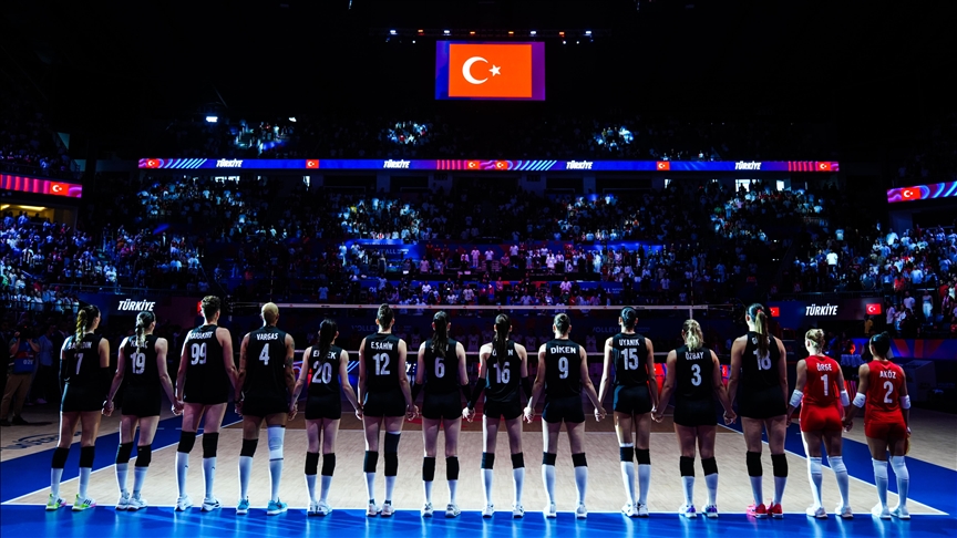 A Milli Kadın Voleybol Takımı, Milletler Ligi'nde yarın Çekya'yla karşılaşacak