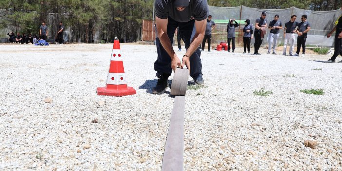 Konya’daki Gönüllü İtfaiyeciler “Gönüllü İtfaiyecilik Kampı”Na Katıldı