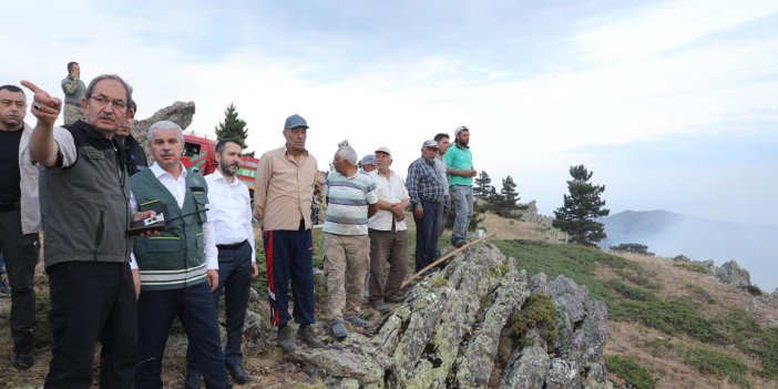 Konya Valisi Akın'dan yangın açıklaması