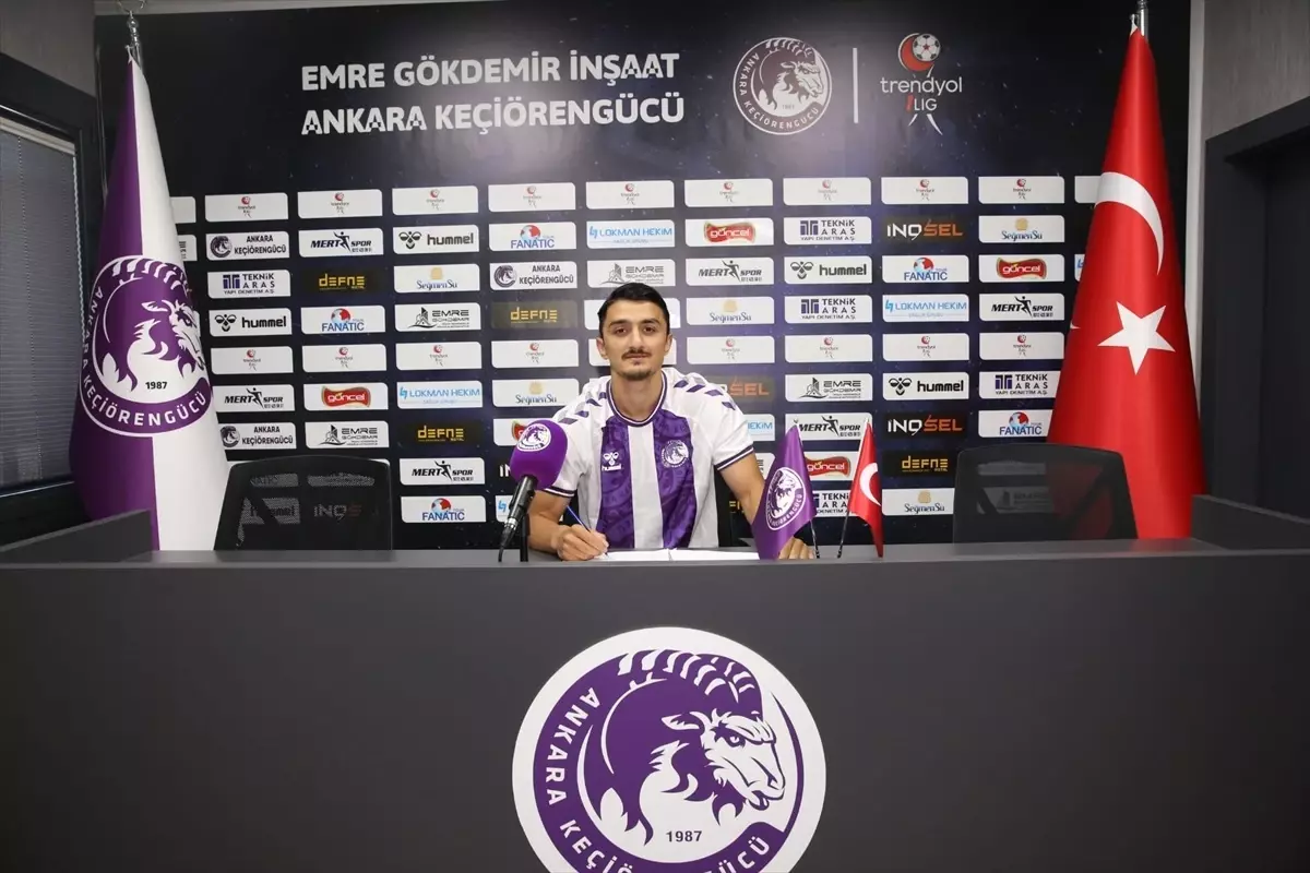 Keçiörengücü Berkan Mahmut'u Kadrosuna Kattı