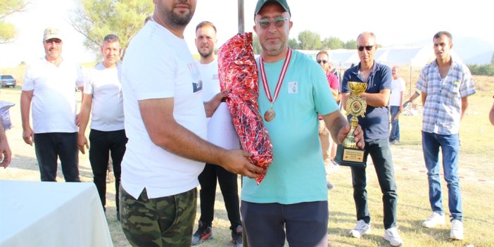 Trap Atışı Yarışması’nda ödüller sahiplerini buldu