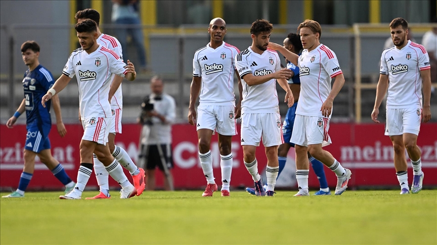 Beşiktaş, hazırlık maçında Wolfsberger'e 3-2 mağlup oldu