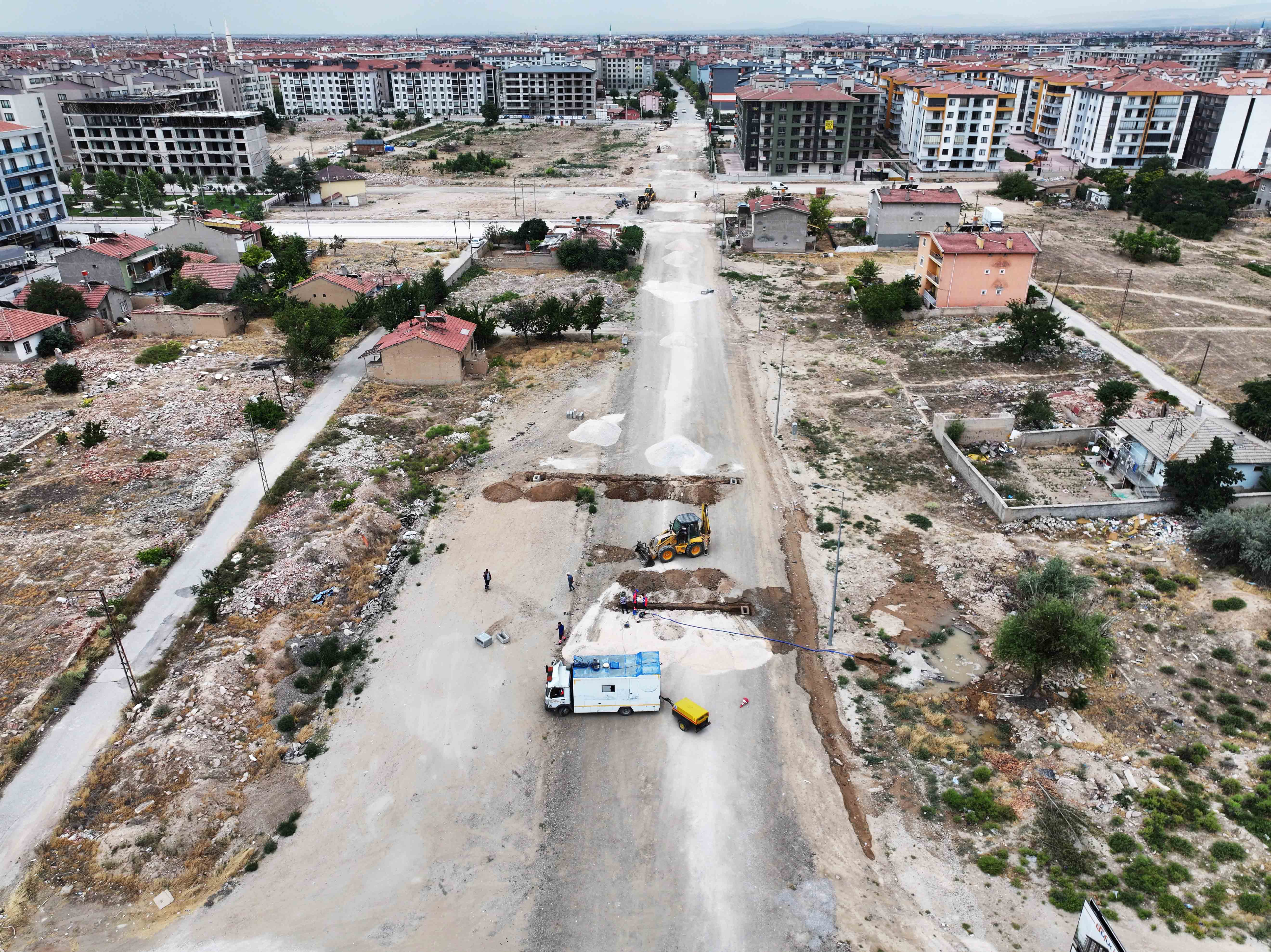 Cemil Çiçek ve Saçlı Kasap Caddesi güçlü bir ulaşım hattıyla birleşiyor