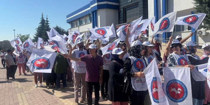 Konya'da üniversite hastanesinde grev