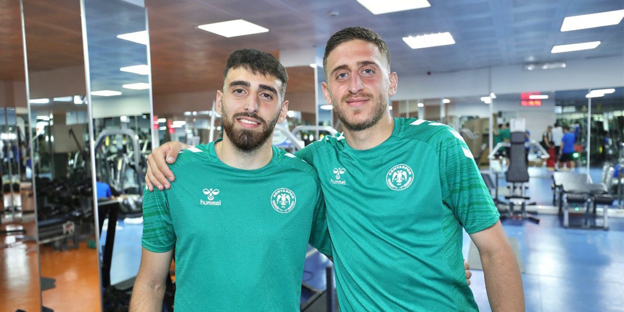 Konyaspor'da aynı formada iki kardeş!