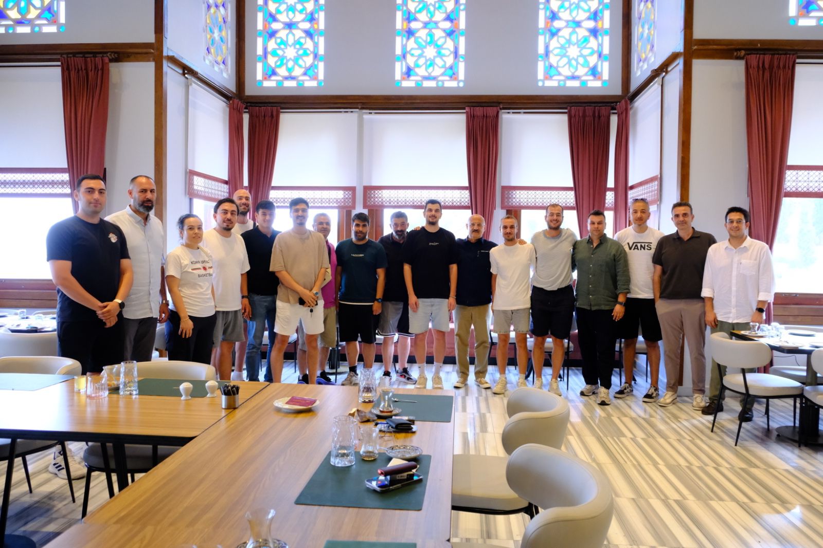 Altyapı için güç birliği: Konya basketbolu aynı masada