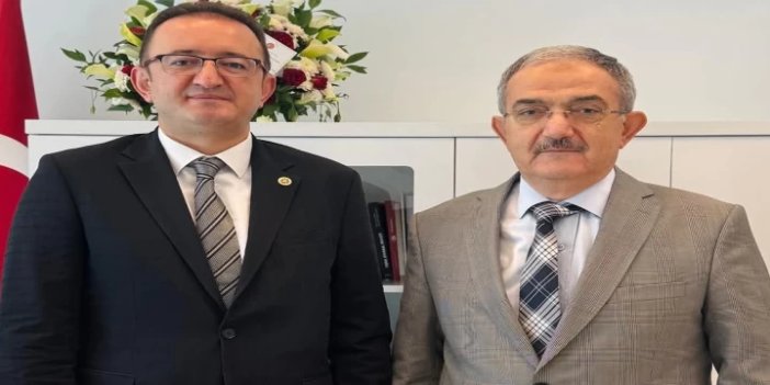 Konyalı eski rektöre Ankara'da yeni görev! Barış Bektaş ziyaret etti