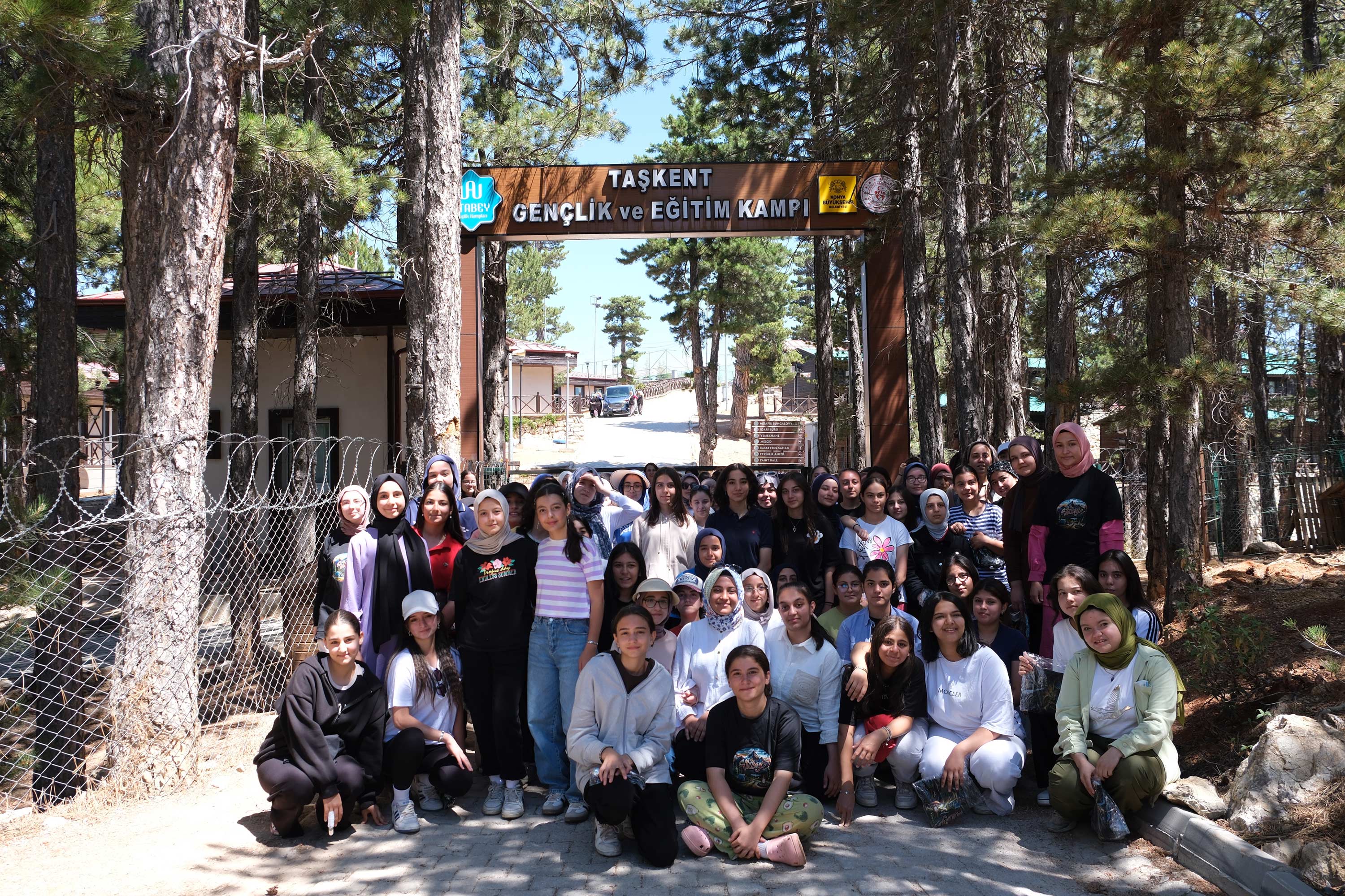 LİMALI gençler Taşkent ve Beyşehir’de kamp heyecanı yaşadı