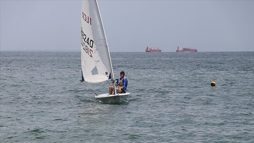 Milli yelkenci Kutsal Güneş Kurnaz'ın hedefi dünya şampiyonasında kürsü