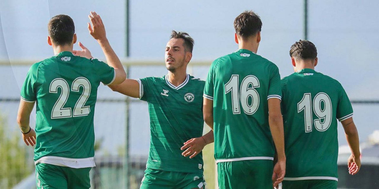 Konyaspor'da kanat mesaisi