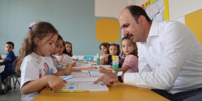 Altay'dan yaz Kur'an kursuna ziyaret