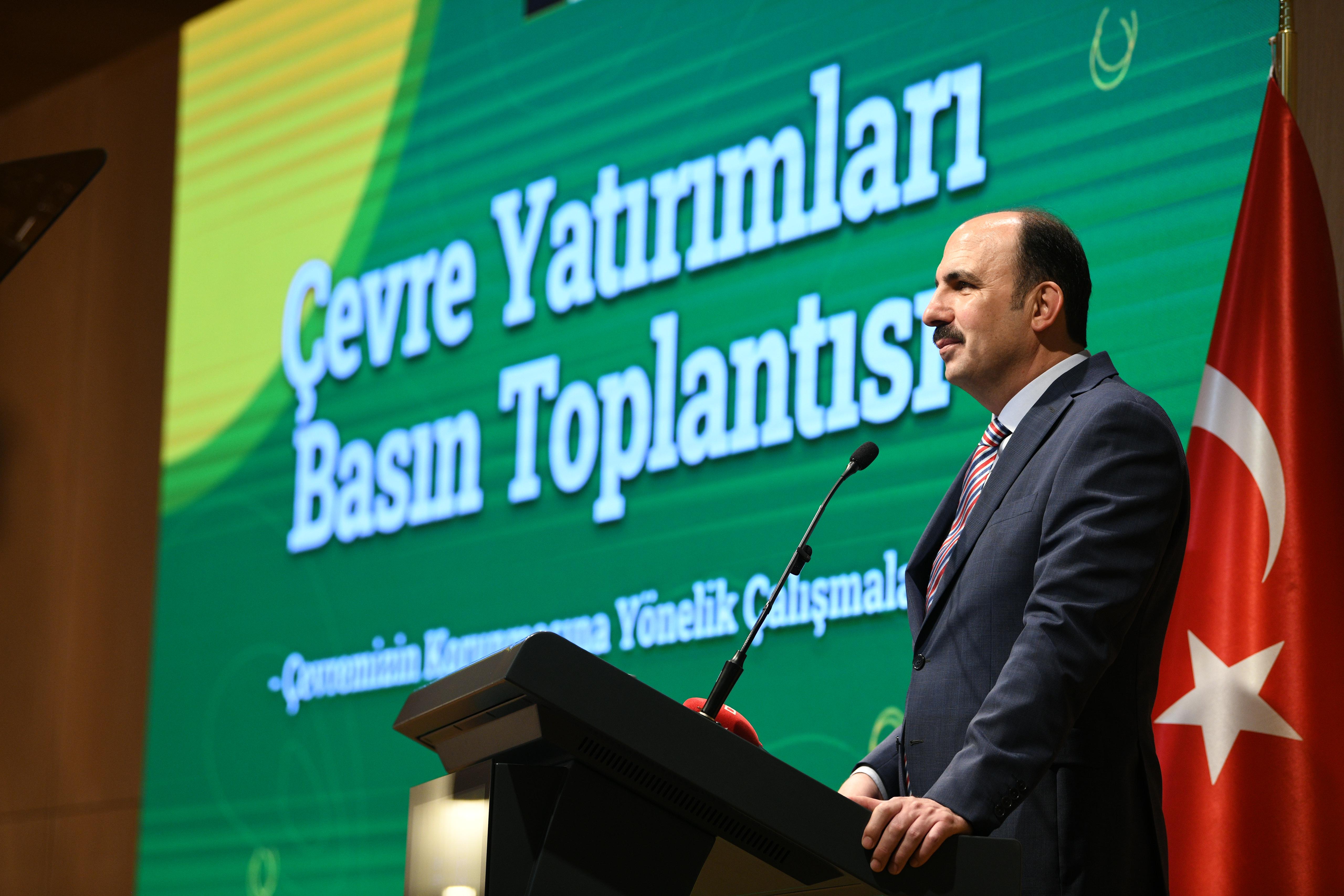 Başkan Altay hayata geçirilen çevre yatırımlarını anlattı