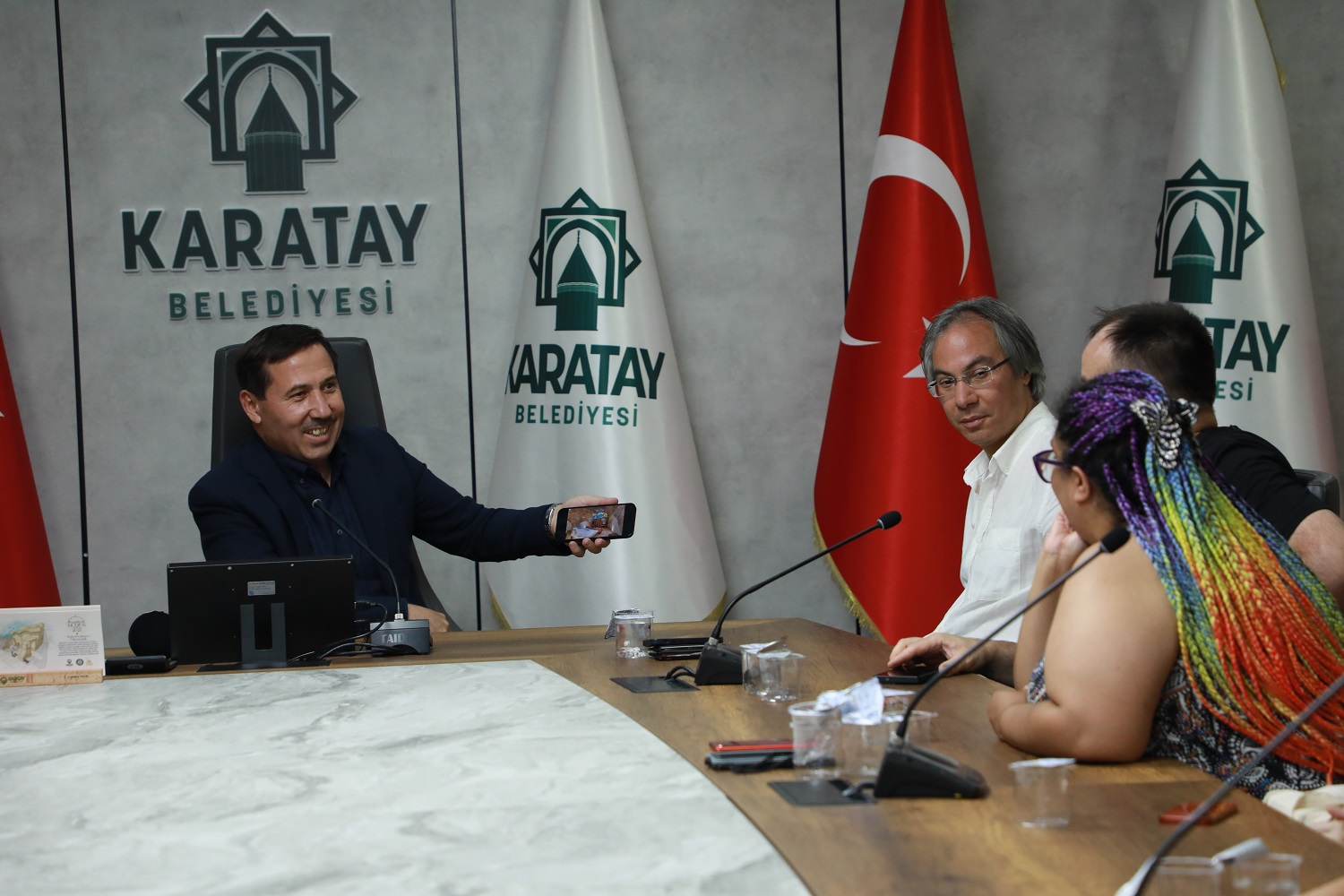 Başkan Kılca, yabancı öğrencilere Konya’yı ve Türk Mutfağını anlattı