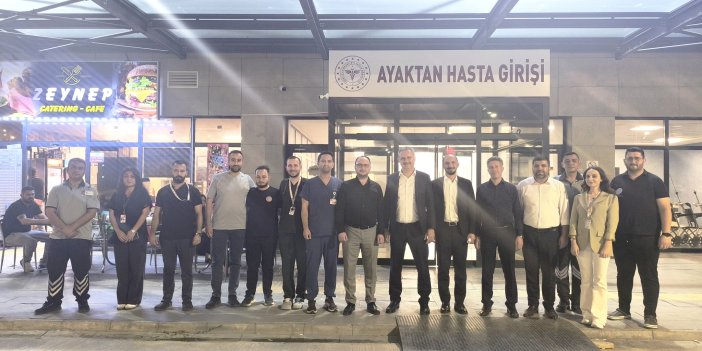 İl Sağlık Müdürü Yavuz'dan Kulu Bölge Hastanesi’ne  Gece Ziyareti