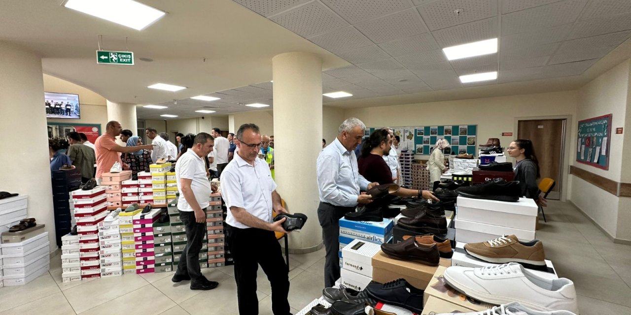 Konya'da kaliteli ayakkabı ve çantalar, kaçırılmayacak fiyatlarla satışta!