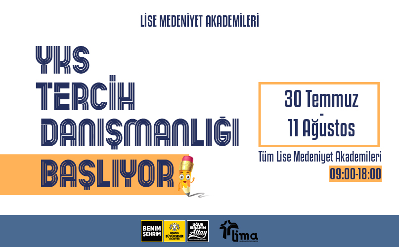 LİMA, üniversite adaylarına YKS tercih döneminde destek oluyor