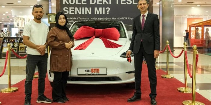 Bütün Konyalıların katıldığı çelişin talihlisi aracına kavuştu
