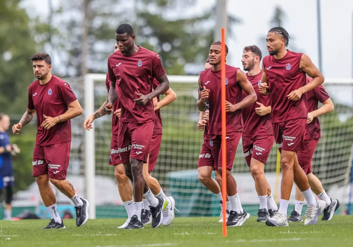 Trabzonspor, yeni sezon hazırlıklarına devam ediyor