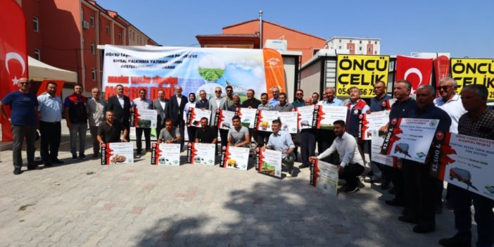 Bölge çiftçisine milyonluk destek